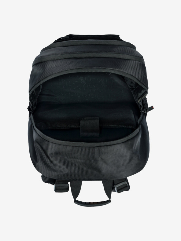 BAAGL  Черен училищен комплект - раница, моливник, чанта Baagl Skate Red