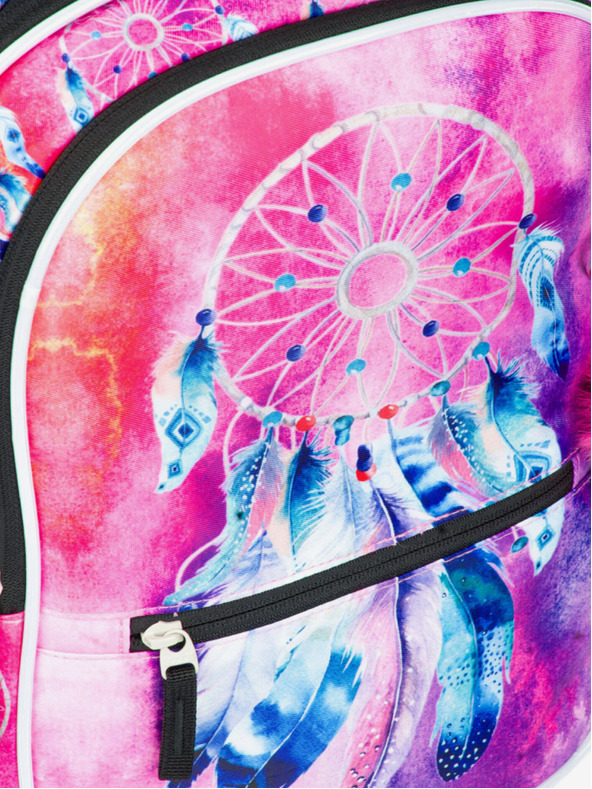 BAAGL  Лилава ученическа раница Core Dreamcatcher Baagl