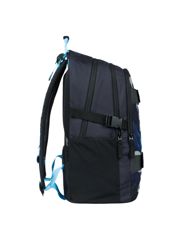 BAAGL  Черна ученическа раница Skate Bluelight Baagl