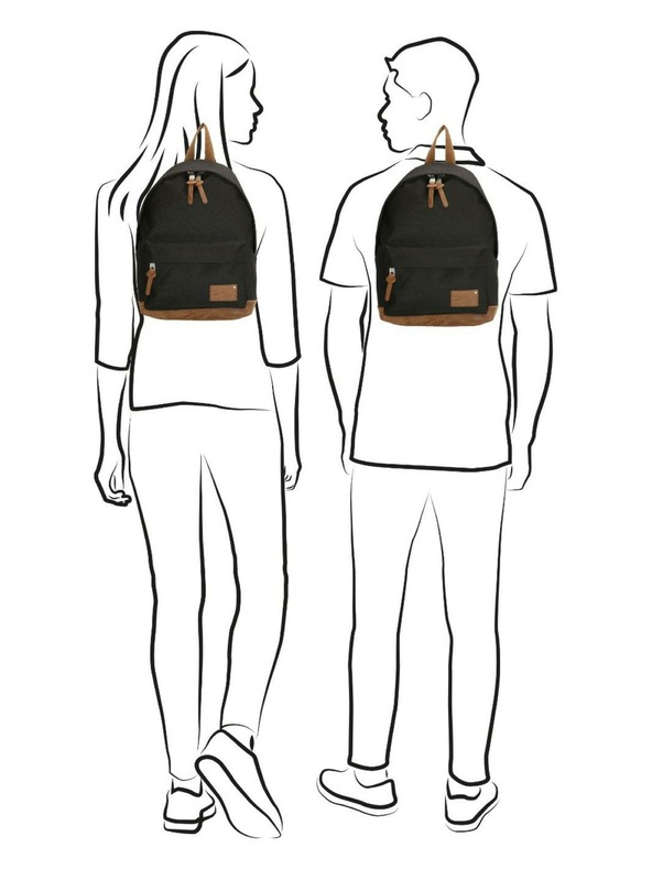 Enrico Benetti Раница Enrico Benetti Santiago Backpack 14 л Черна