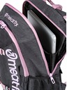 Meatfly Meatfly раница Basejumper Pink / Charcoal Heather 22 L