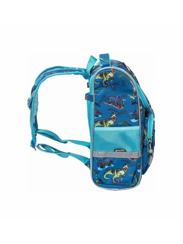 Meatfly Meatfly училищна чанта Alex Dino Petrol
