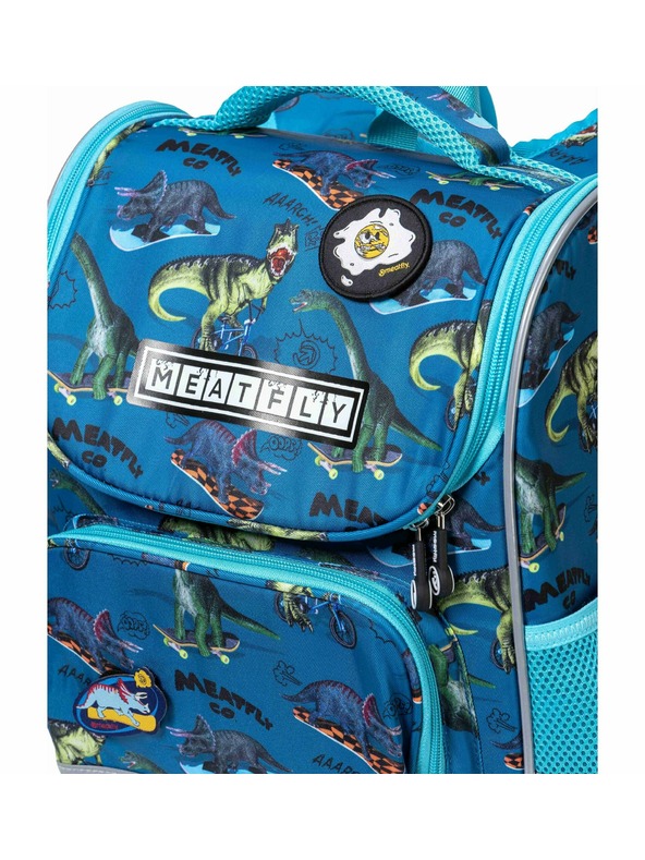 Meatfly Meatfly училищна чанта Alex Dino Petrol