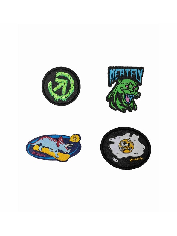 Meatfly Meatfly училищна чанта Alex Dino Petrol