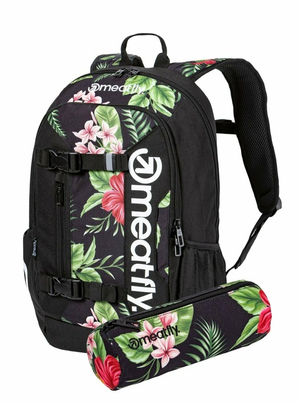 Meatfly Meatfly раница Basejumper Tropical Black 22 L