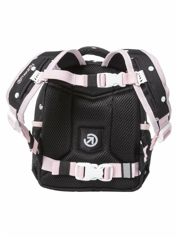 Meatfly Раница Meatfly Levi Black Dots 10 L | Черна | Обем 10 L