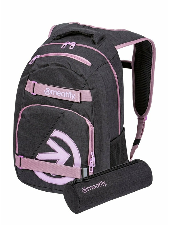 Meatfly Раница Meatfly Exile Pink / Charcoal Heather 24 L