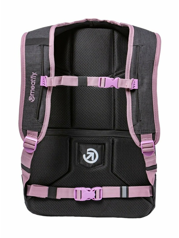Meatfly Раница Meatfly Exile Pink / Charcoal Heather 24 L