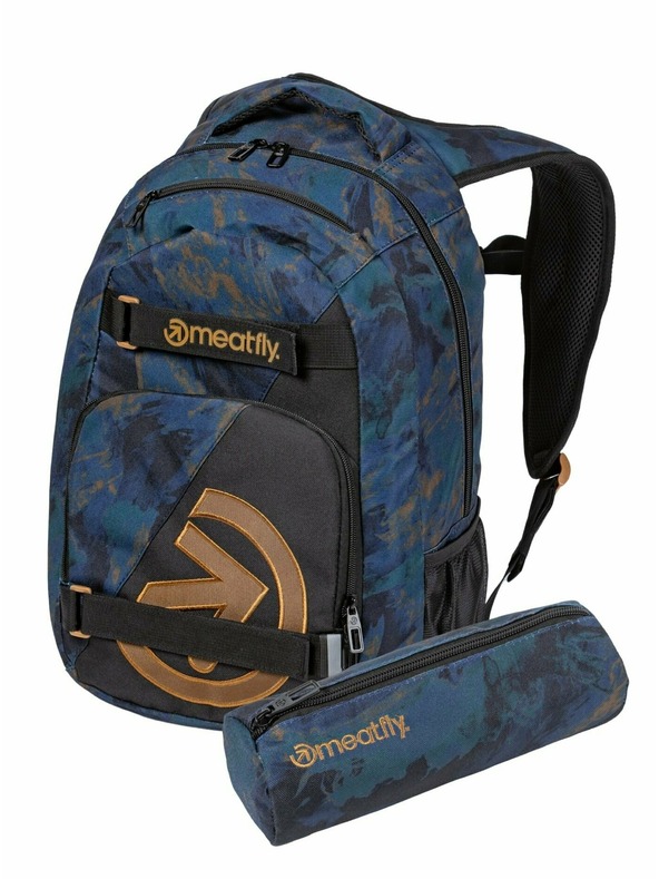Meatfly Раница Meatfly Exile Mossy Navy 24 L | Синя | Обем 24 L