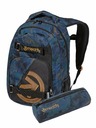 Meatfly Раница Meatfly Exile Mossy Navy 24 L | Синя | Обем 24 L