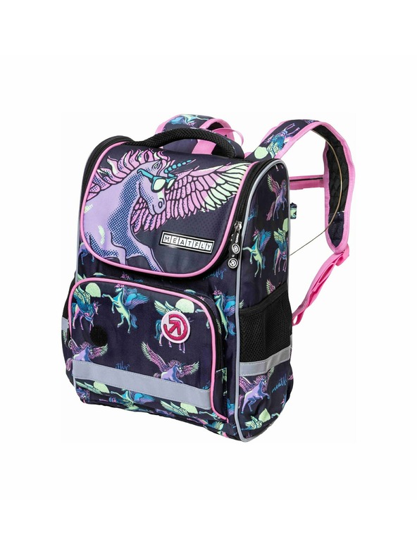 Meatfly Meatfly училищна раница Alex Black Unicorn