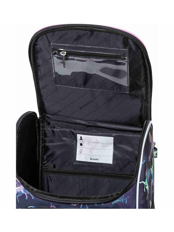 Meatfly Meatfly училищна раница Alex Black Unicorn