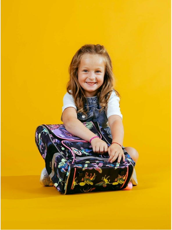 Meatfly Meatfly училищна раница Alex Black Unicorn