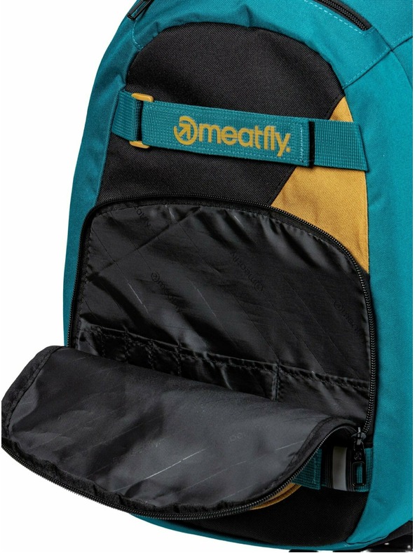 Meatfly Раница Meatfly Exile Dark Jade / Black 24 L