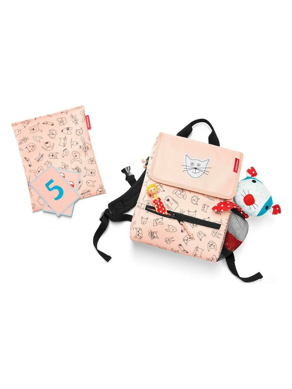 Reisenthel Раница Reisenthel Детска раница Котки и кучета роза