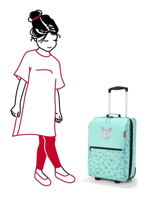 Reisenthel Детски куфар Reisenthel Trolley XS Kids Cats and dogs mint