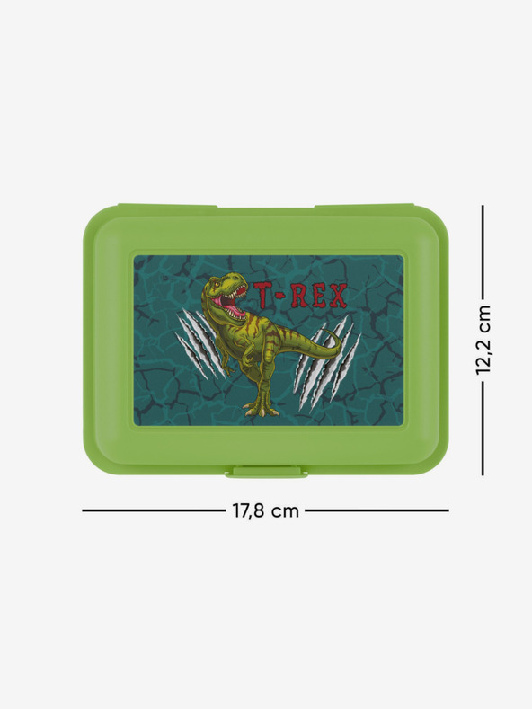 BAAGL  Зелена кутия за закуски Baagl T-Rex