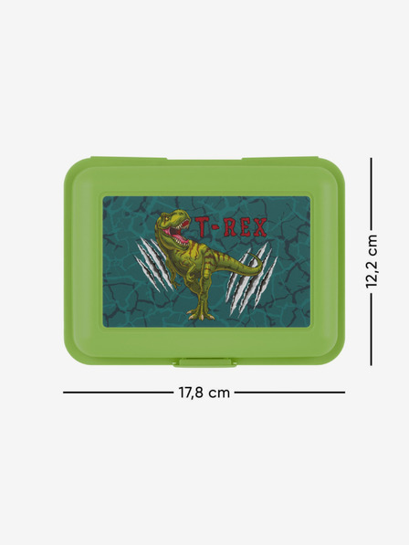 BAAGL  Зелена кутия за закуски Baagl T-Rex