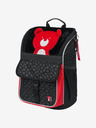 BAAGL  Черна ученическа чанта с цип Teribear Baagl