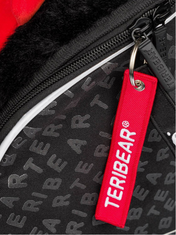 BAAGL  Черна ученическа чанта с цип Teribear Baagl