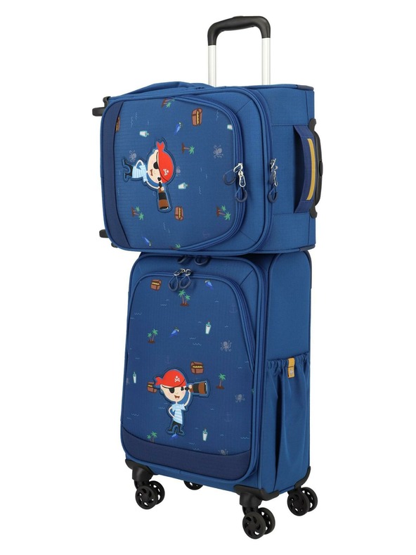 Travelite Детски куфар Travelite Mini Mover 2w S Pirate