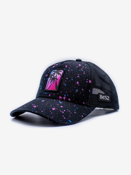 Be52 Be52 Palms splash шапка премиум синя/розова
