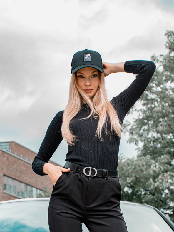 Be52 Be52 Tiger шапка премиум черна