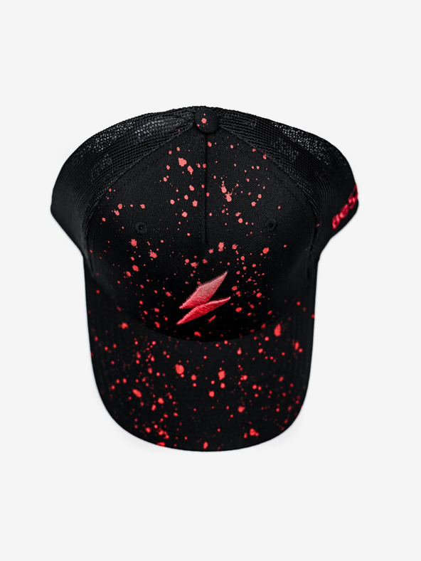 Be52 Be52 Bolt splash шапка премиум черна/червена