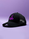Be52 Be52 Snake шапка премиум черна/виолетова