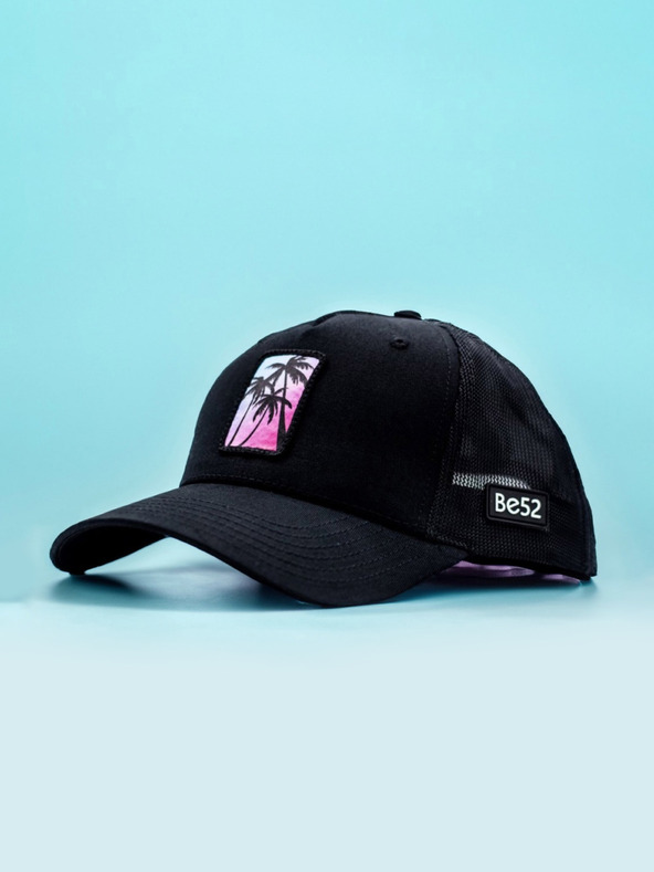 Be52 Be52 Palms шапка премиум черна