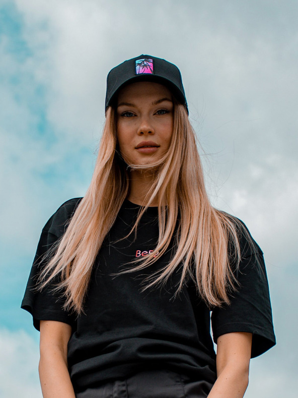 Be52 Be52 Palms шапка премиум черна