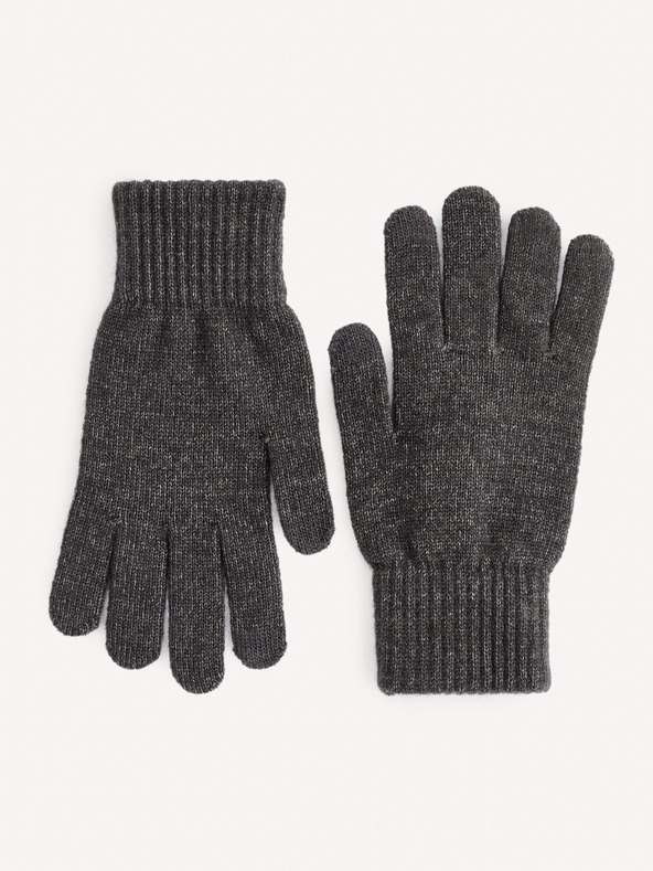 Celio Celio Miglight Сиви ръкавици