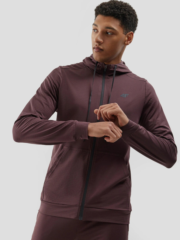 4F Мъжки спортен суитчър с качулка 4F