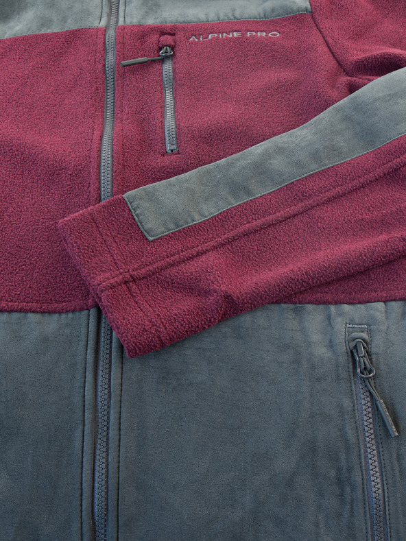 ALPINE PRO Мъжки суитчър ALPINE PRO CLEW merlot