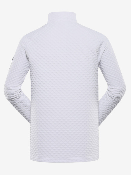 ALPINE PRO Мъжки бързосъхнещ суитшърт ALPINE PRO GETT бял