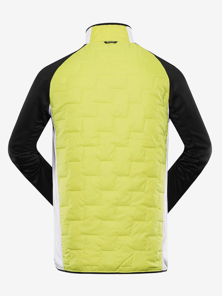 ALPINE PRO Мъжки суитчър от мерино ALPINE PRO JORW зелен