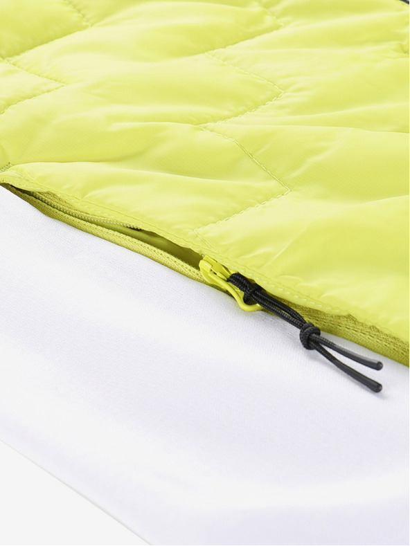 ALPINE PRO Мъжки суитчър от мерино ALPINE PRO JORW зелен