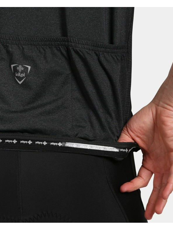 Kilpi Мъжка колоездачна фланелка Kilpi CAVALET-M Черна