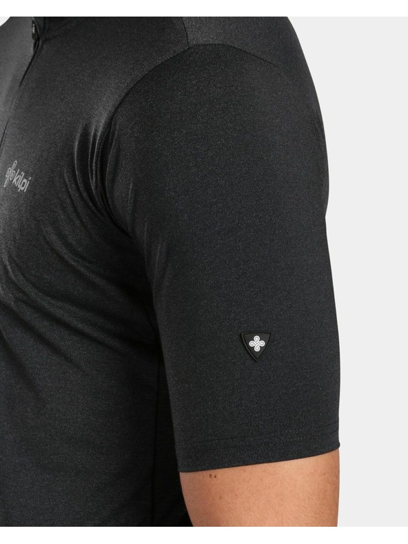 Kilpi Мъжка колоездачна фланелка Kilpi CAVALET-M Черна