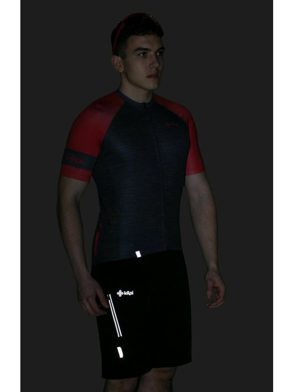 Kilpi Мъжка колоездачна фланелка Kilpi SELVA-M Светлозелена