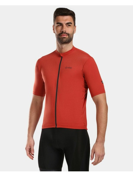 Kilpi Мъжка колоездачна фланелка Kilpi CAVALET-M Тъмночервена