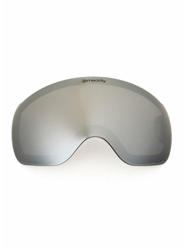 Meatfly Meatfly Резервна леща Ekko S A - Черен хром | Черна | Размер