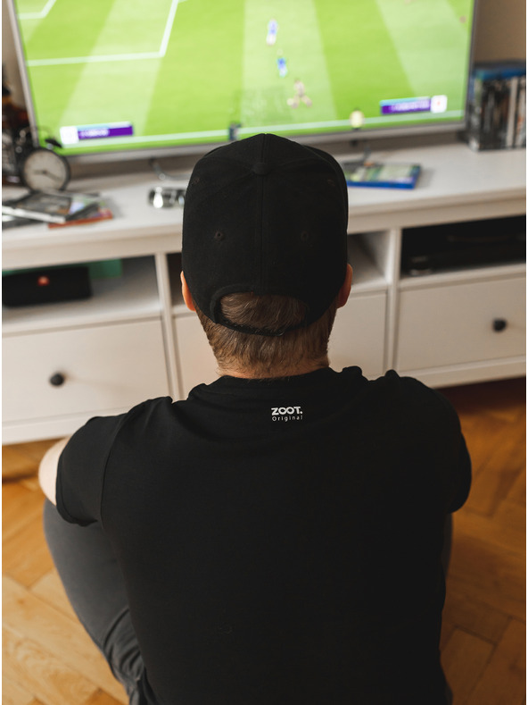 ZOOT.Original Черна мъжка тениска ZOOT Original Í EJ SPORTS C N GEJM