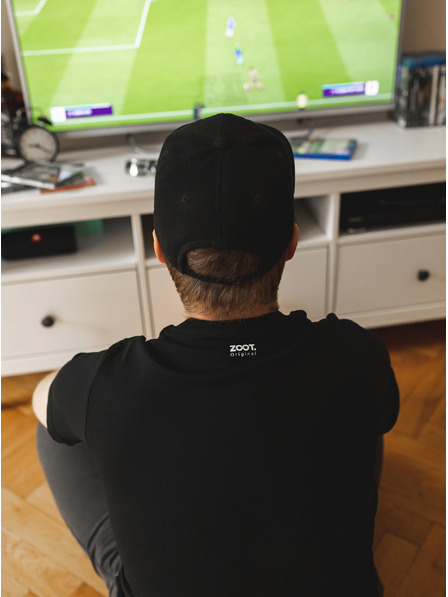 ZOOT.Original Черна мъжка тениска ZOOT Original Í EJ SPORTS C N GEJM