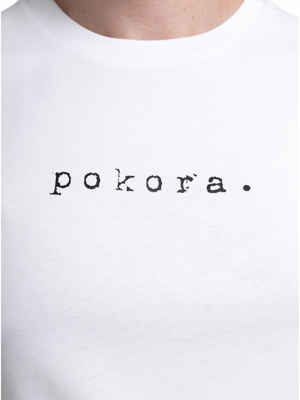 ZOOT.Original Бяла мъжка тениска ZOOT Original humility.