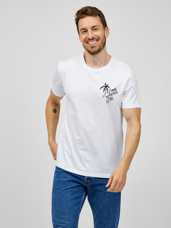ZOOT.Original Бяла мъжка тениска ZOOT.Original I need vitamin sea