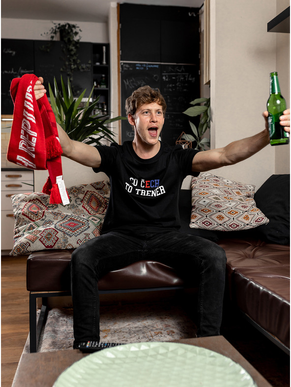 ZOOT.Original Черна мъжка тениска ZOOT Original What's Czech is Coach