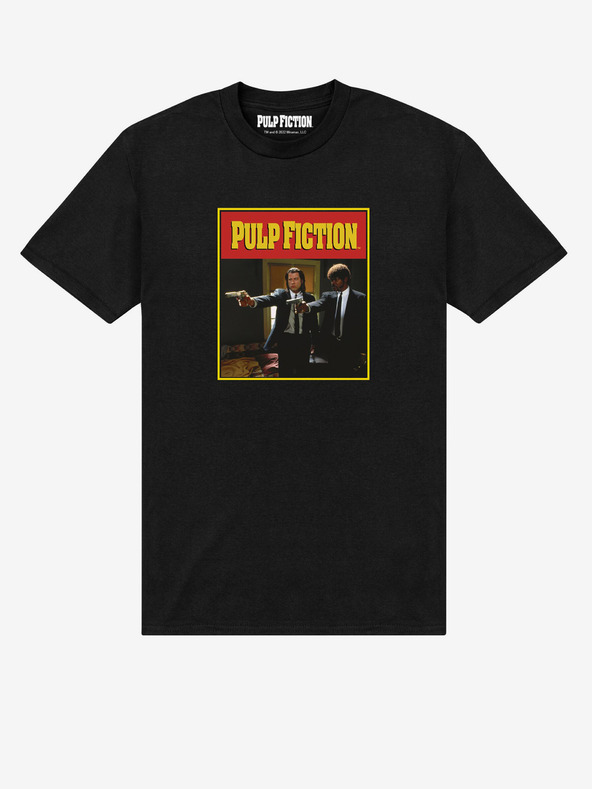ZOOT.Fan Черна унисекс тениска ZOOT.Fan Pulp Fiction Jules