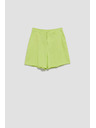 Moodo Светлозелени дамски къси панталони Moodo