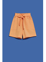 Moodo Оранжеви къси панталони за жени Moodo